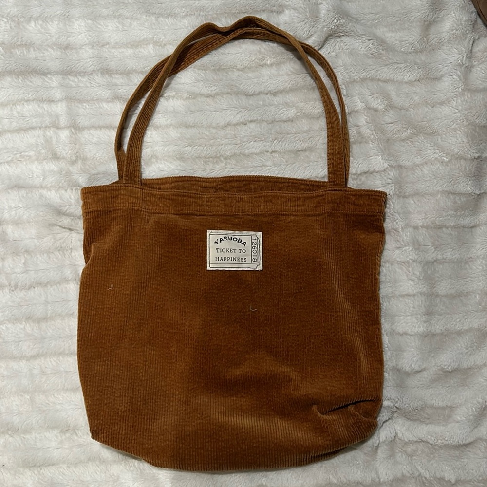 Yaruoda corduroy bag